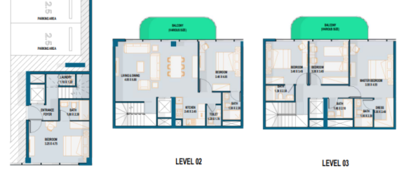 Apartamento de 2 dormitorios en Al Maryah Island, UAE No. 121636 7
