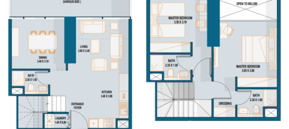 Apartamento de 2 dormitorios en Al Maryah Island, UAE No. 121636 8