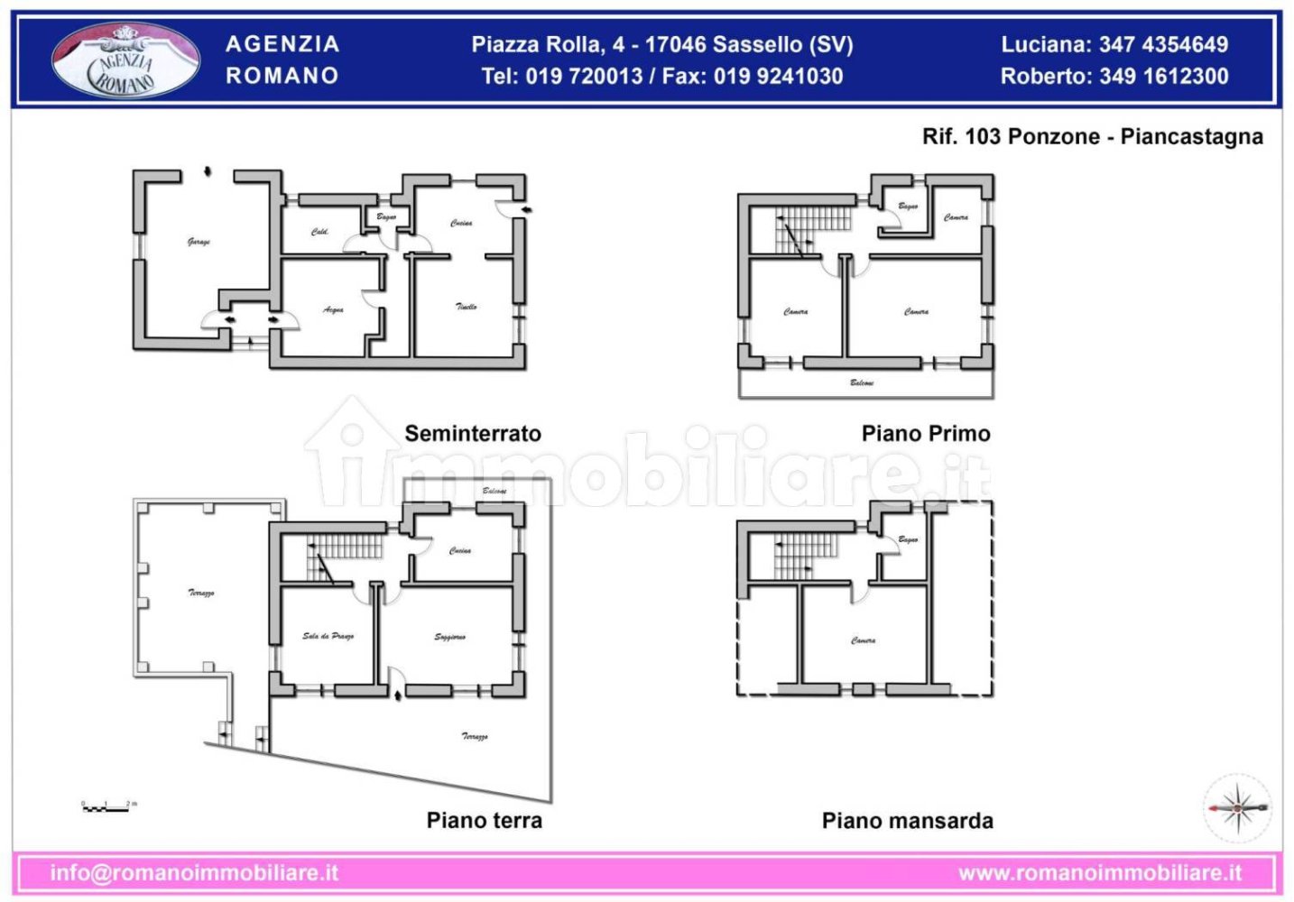 5 chambres Villa à Ponzone, Italy No. 276093