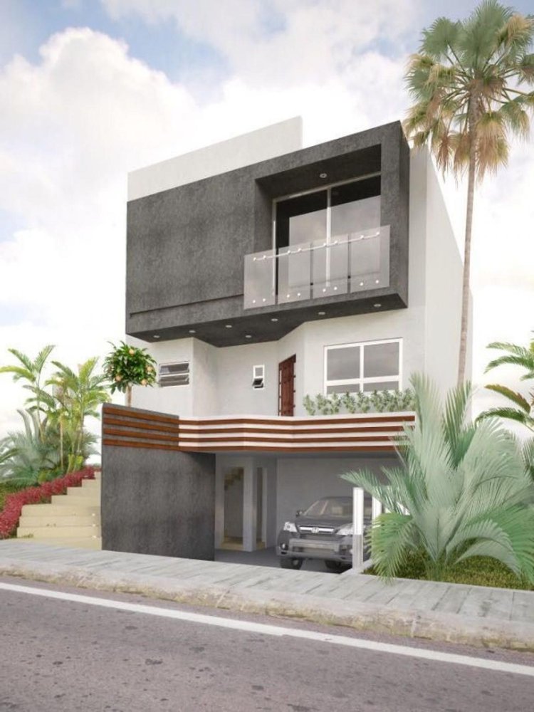 Дом с 3 спальнями в Мехико, Мексика № 166084