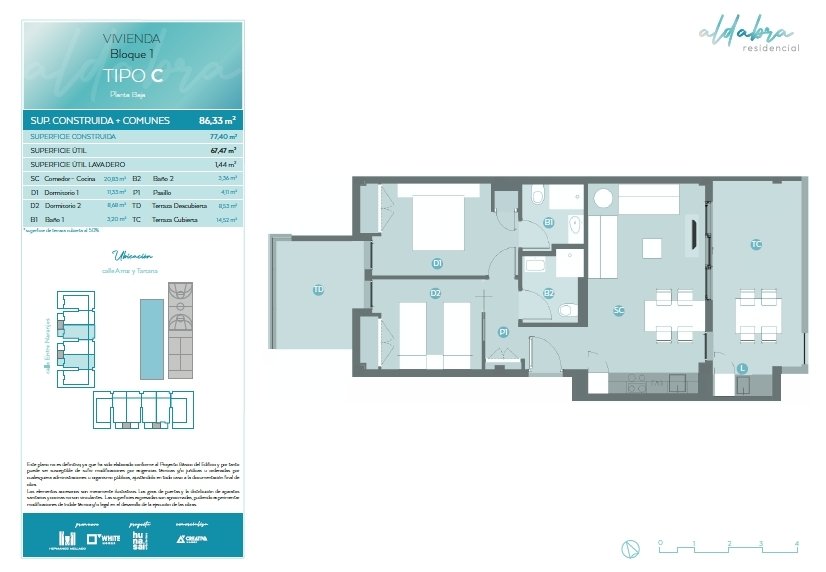 2 bedrooms Apartment in Canet d'En Berenguer, Spain No. 286006