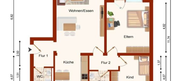 Apartamento de 2 dormitorios en Ulm, Germany No. 106554 20