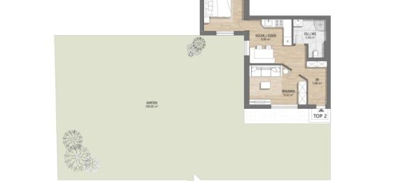 3 rooms Apartment in Albeck, Austria No. 221396 17