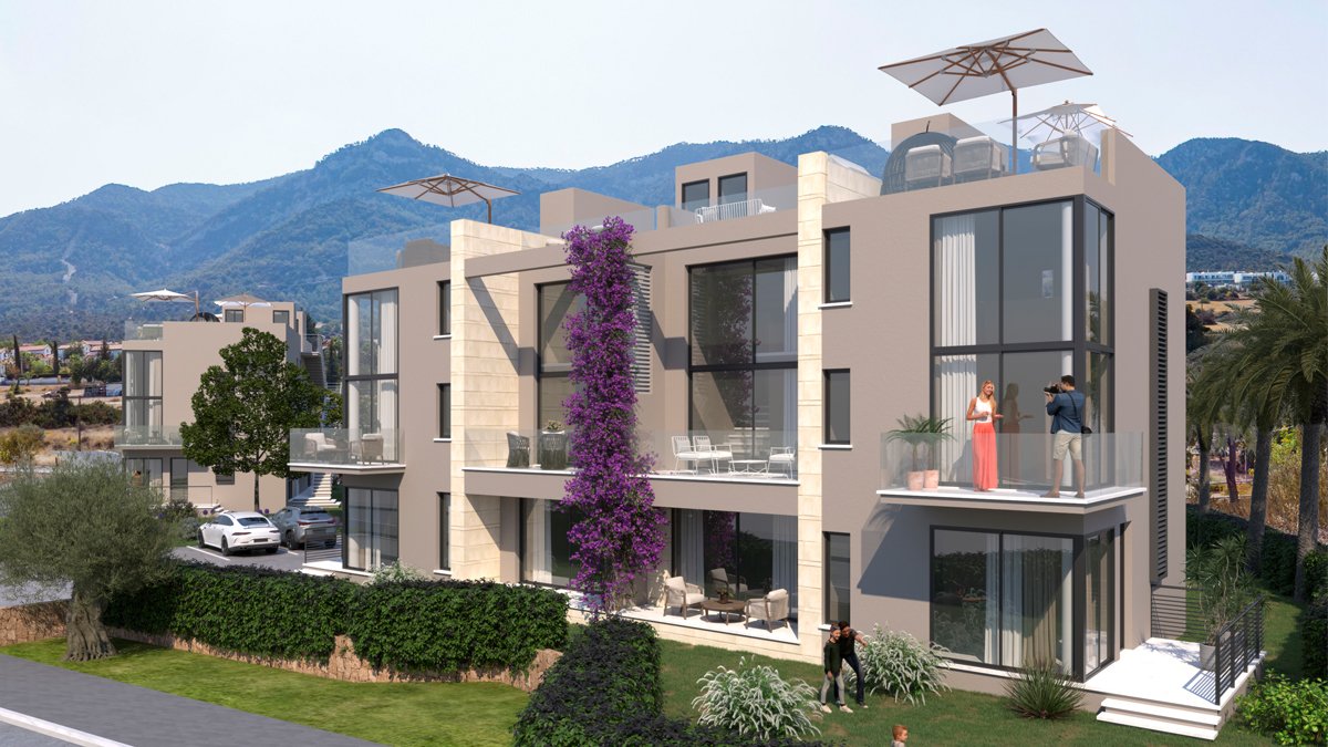 1 bedroom Penthouse in Esentepe, Northern Cyprus No. 16219