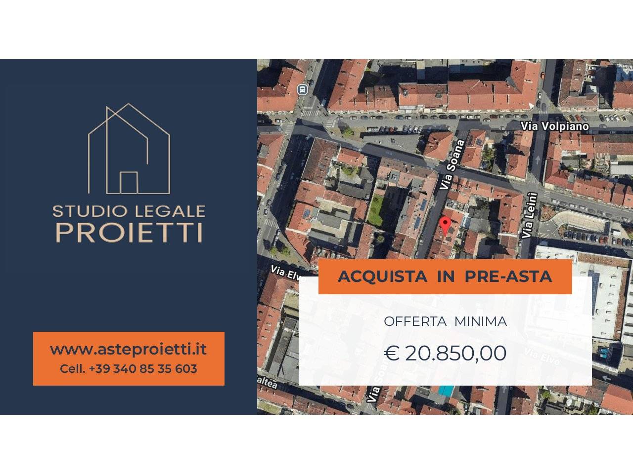 1 bedroom Apartment in Turin, Italy No. 297499