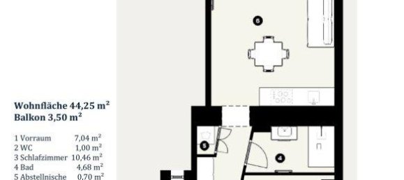 2 rooms Apartment in Rudolfsheim-Funfhaus, Austria No. 174774 14