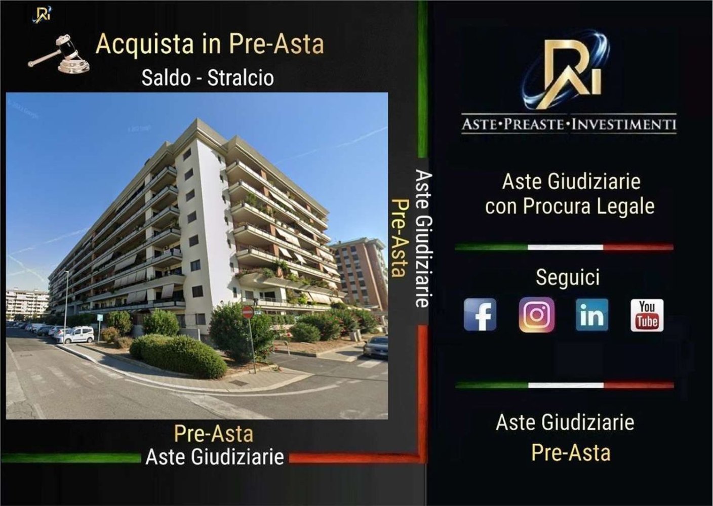 3 rooms Apartment in Fiumicino, Italy No. 190607