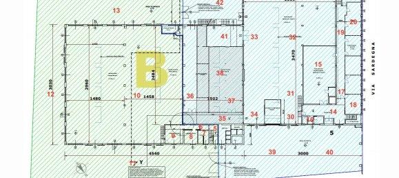 30 rooms Commercial property in San Giuliano Milanese, Italy No. 61479 30