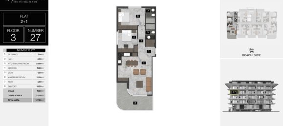 Apartment 3+1 in Kestel, Turkey No. 12802 11