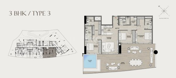3 bedrooms Apartment for sale in Majan, Dubai, UAE № 192619 2