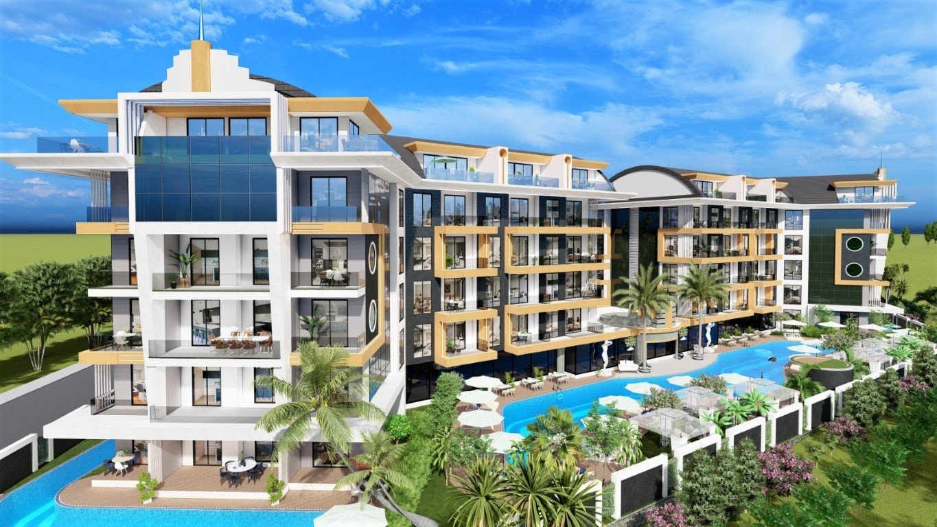 Apartment 1+1 in Alanya, Turkey No. 13512
