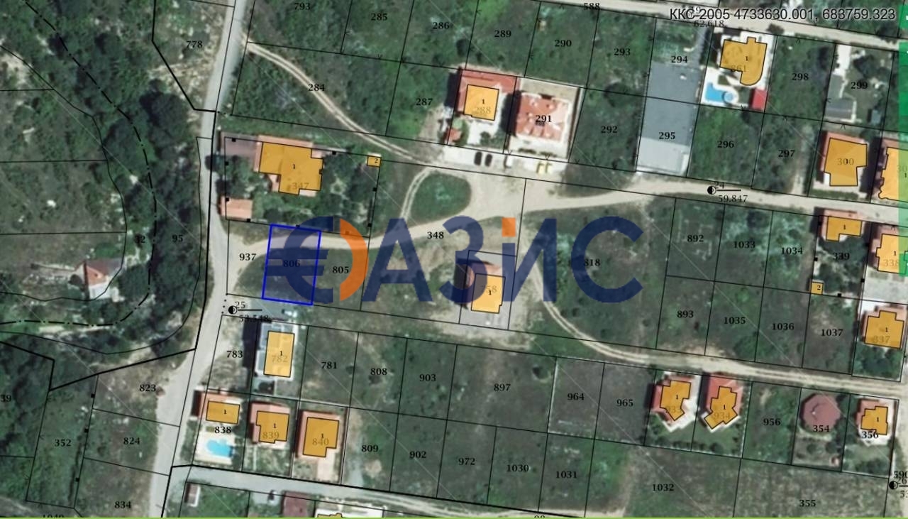 Земельный участок 380м² в Свети-Влас, Болгария № 44