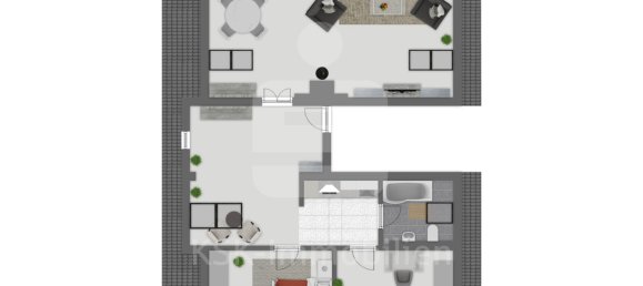 Квартира с 2 спальнями в Кёльн, Германия № 311569 7