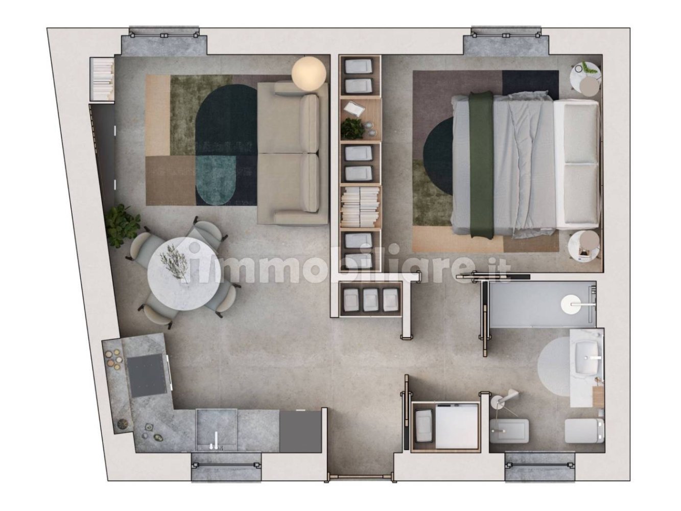 1 bedroom Apartment in Lissone, Italy No. 229313
