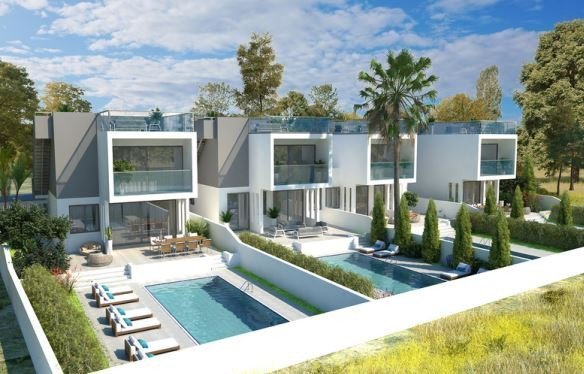 Casa de 4 dormitorios en Mesogi, Cyprus No. 9701