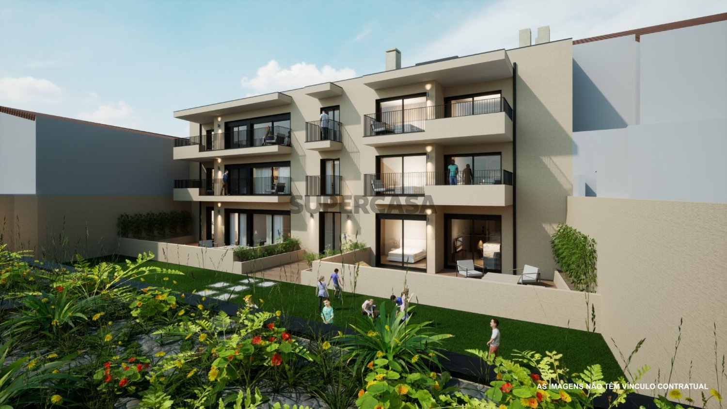 Квартира с 3 спальнями в Авейру, Португалия № 154593