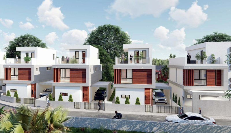 4 غرف نوم فيلا في Agios Tychonas, Cyprus رقم 7583