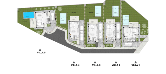 4 غرف نوم فيلا في Agios Tychonas, Cyprus رقم 7583 6