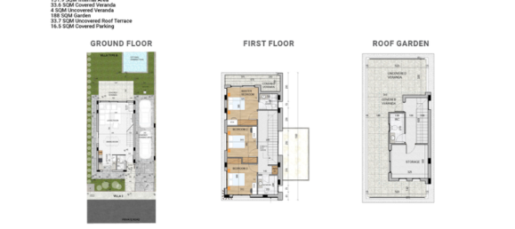 4 غرف نوم فيلا في Agios Tychonas, Cyprus رقم 7583 3