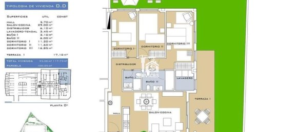 Apartamento T3 em Granadilla de Abona, Spain N.º 185831 14