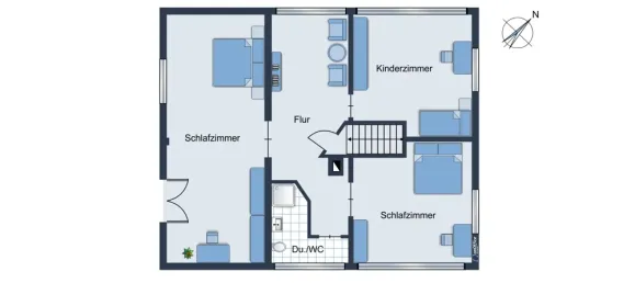 2 غرف نوم منزل في Nurnberger Land, Germany رقم 219876 9