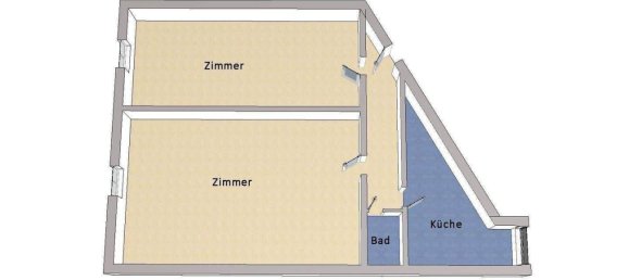 Квартира с 2 комнатами в Нойкёльн, Германия № 275201 8