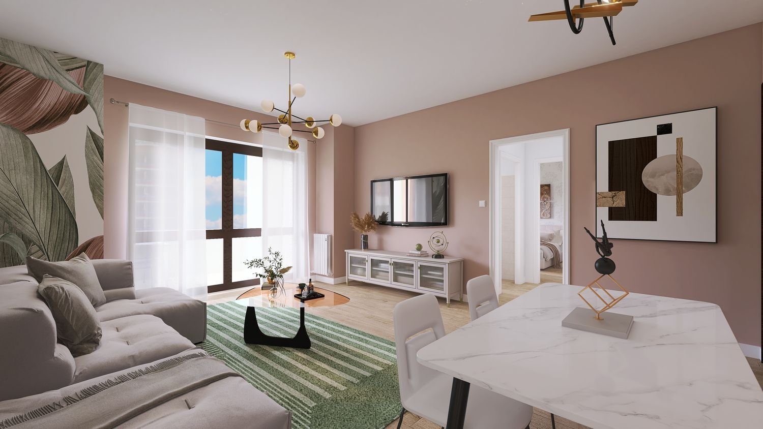 Apartamento de 3 divisões em Sesto San Giovanni, Italy N.º 56356