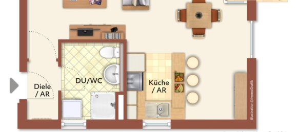 1 Schlafzimmer Wohnung in Bonn, Germany, Nr. 320747 6