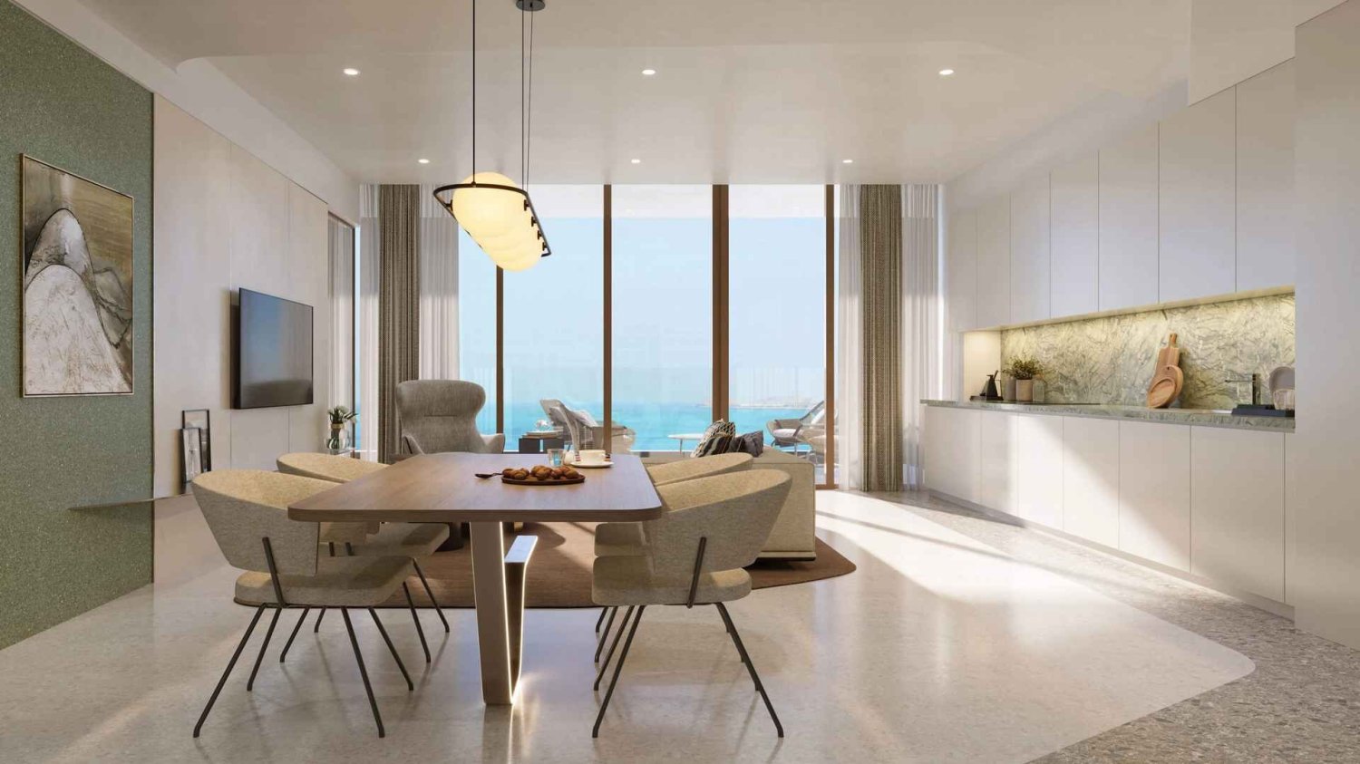 Студия в Palazzo Tissoli, Al Marjan Island, ОАЭ № 117746