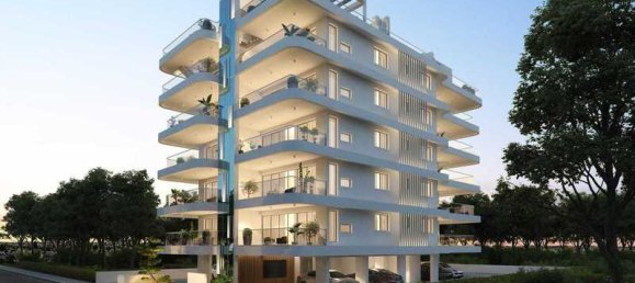 Пентхаус с 2 спальнями в Ларнака, Кипр № 11695 3