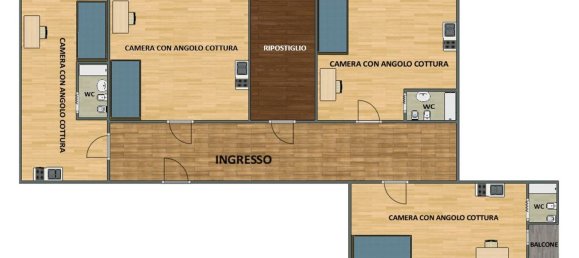 Apartamento de 4 dormitorios en Naples, Italy No. 326313 23