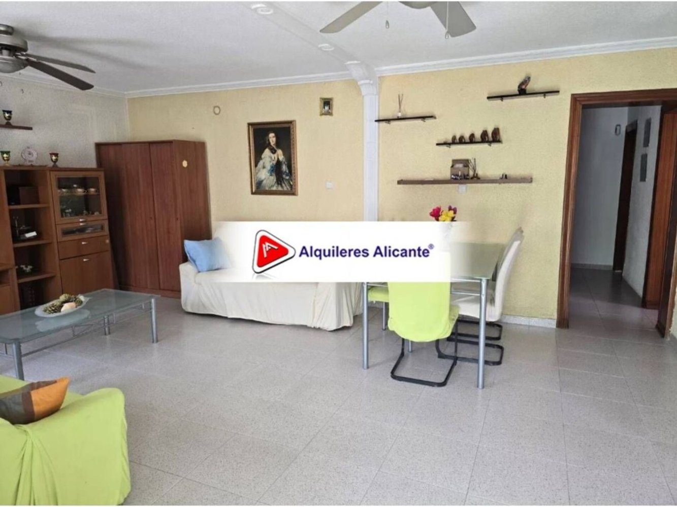 Квартира с 3 спальнями в Аликанте, Испания № 91401