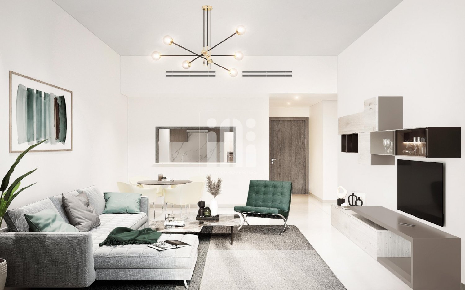 Квартира с 1 спальней в YAS GOLF COLLECTION, Остров Яс, ОАЭ № 58848