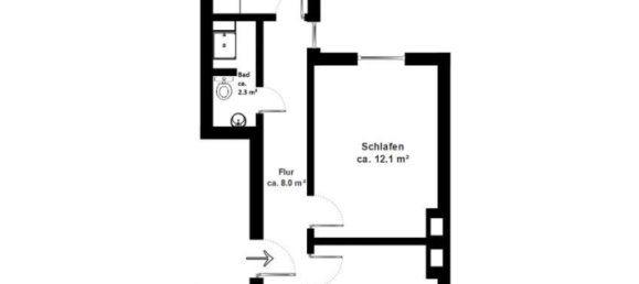 2-Zimmer Wohnung in Hamburg-Nord, Germany, Nr. 262595 9