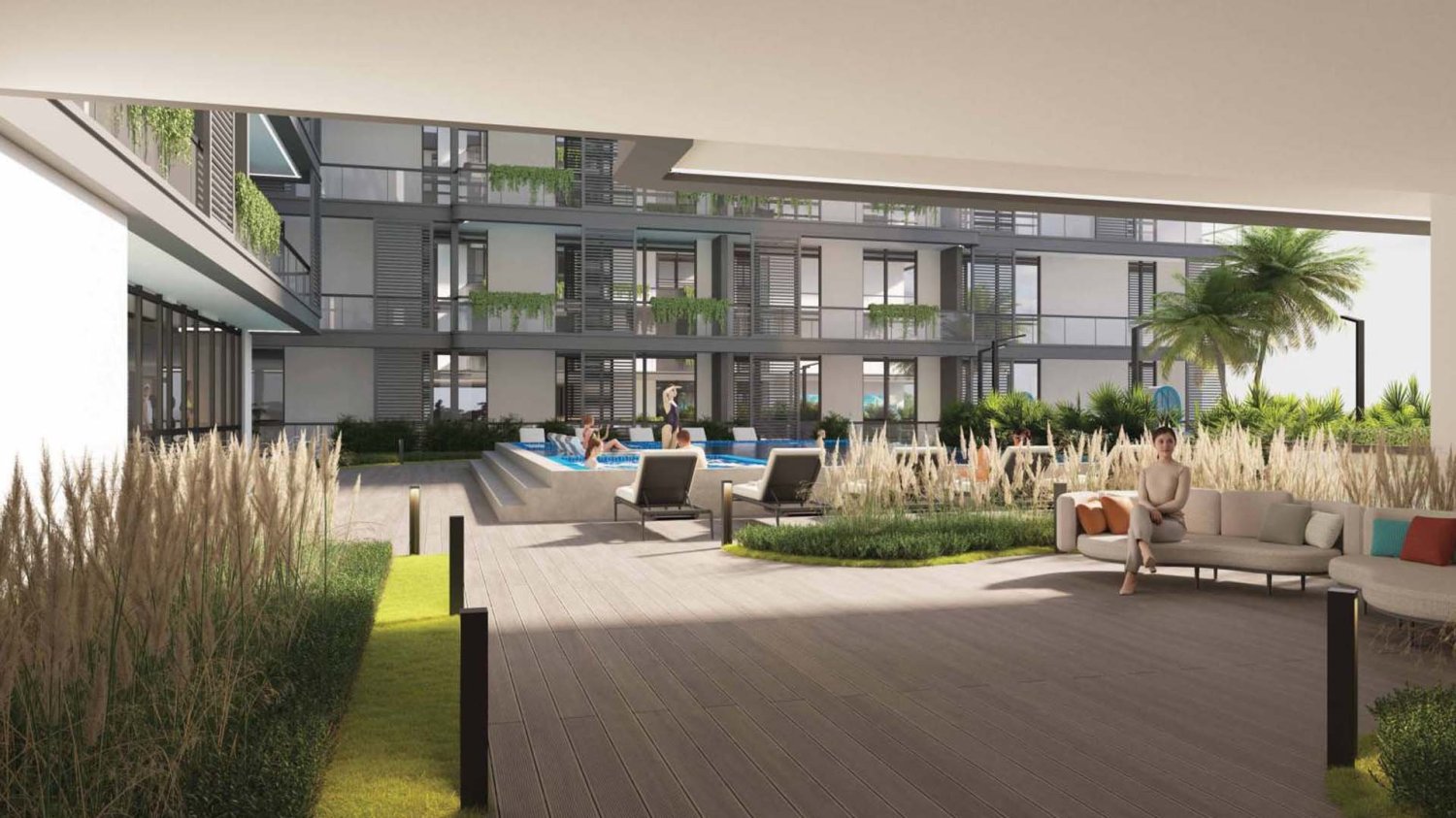 2 Schlafzimmer Wohnung in ALTAI TOWER, Green Community, UAE, Nr. 61386