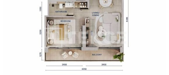 3 Schlafzimmer Wohnung in Dubai, UAE, Nr. 191606 6