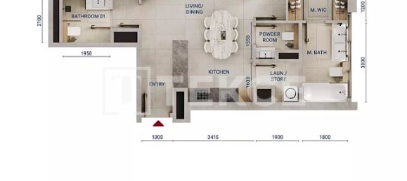 3 Schlafzimmer Wohnung in Dubai, UAE, Nr. 191606 4