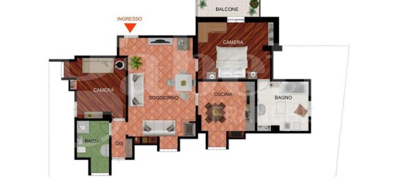 4 rooms Apartment in Bricherasio, Italy No. 195570 32
