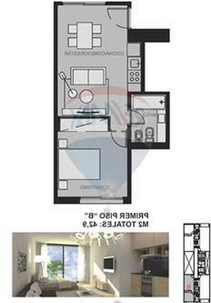 Studio in Bermudez, Argentina, Nr. 63778