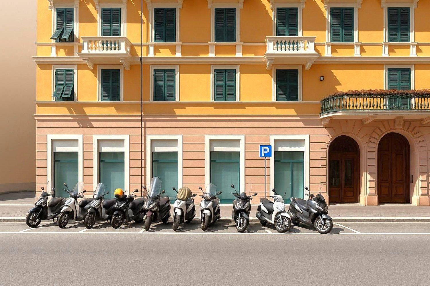 6غرفة عقار تجاري في Genoa, Italy رقم 377325