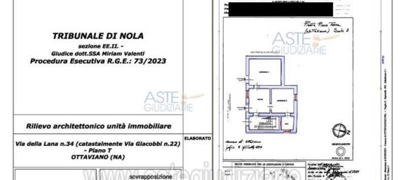 Квартира с 3 комнатами в Оттавьяно, Италия № 33990 11