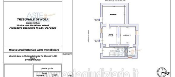 Квартира с 3 комнатами в Оттавьяно, Италия № 33990 9