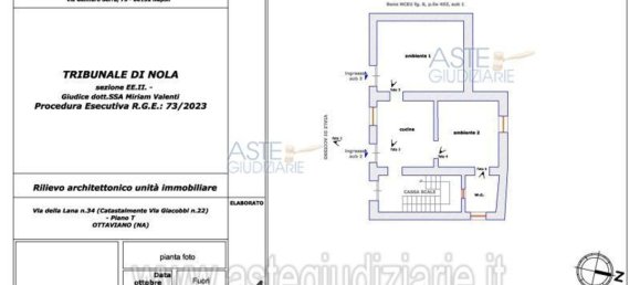 Квартира с 3 комнатами в Оттавьяно, Италия № 33990 10