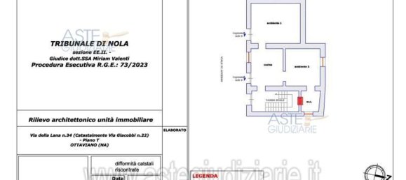 Квартира с 3 комнатами в Оттавьяно, Италия № 33990 12