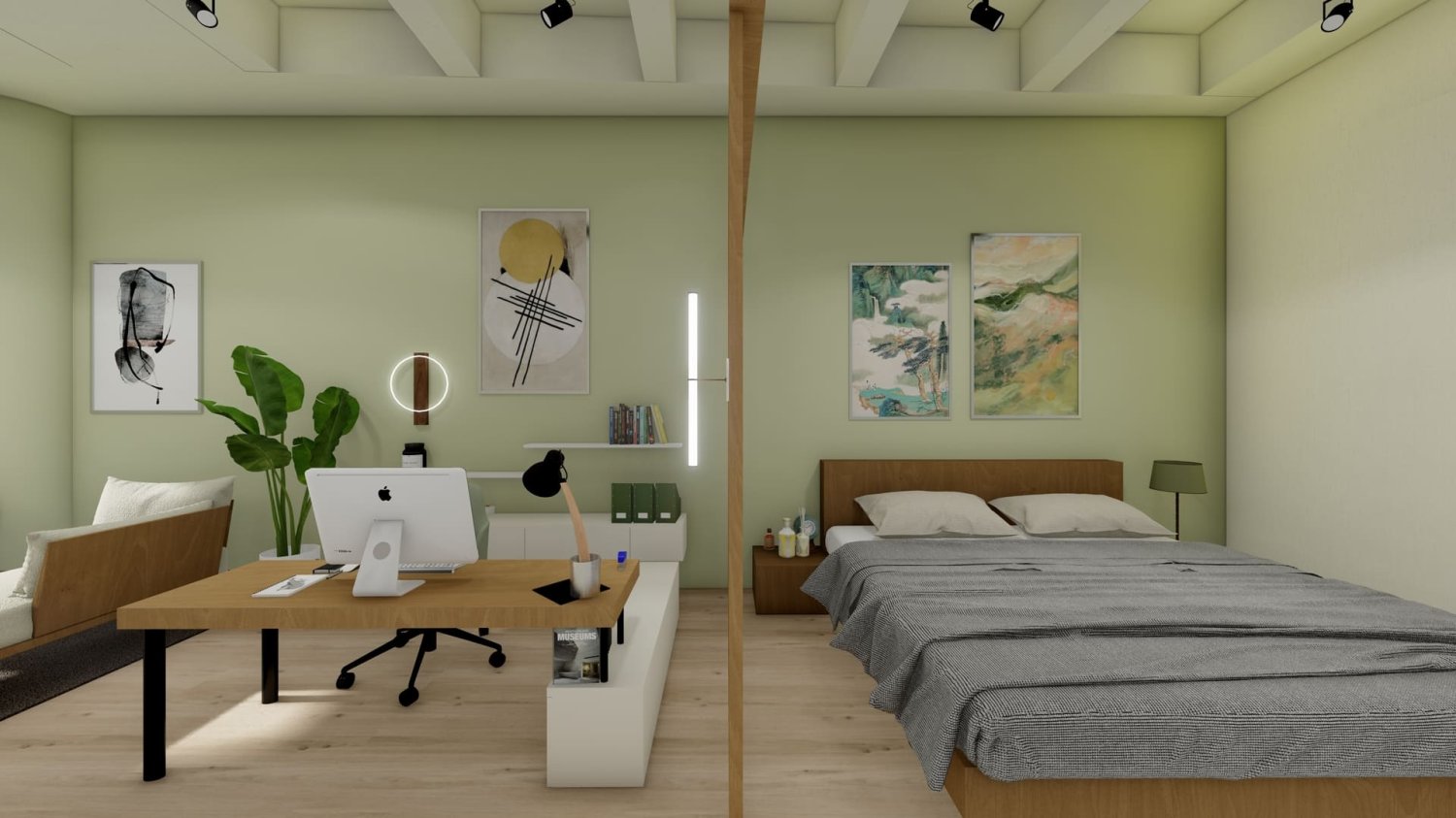 Wohnung 1+1 in Premier Campus, Kâğıthane, Turkey, Nr. 35374