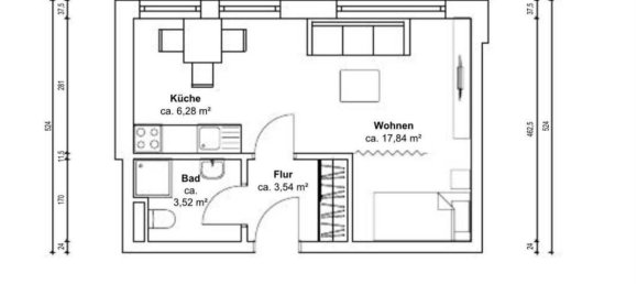 Квартира с 1 спальней в Унна, Германия № 363004 8
