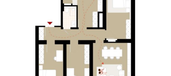 Квартира с 4 комнатами в Кобленц, Германия № 363670 24