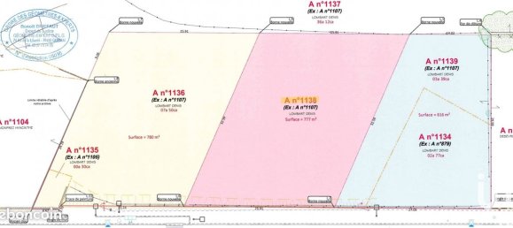  قطعة أرض في Honnecourt-sur-Escaut, France 777متر مربع رقم 44595 3