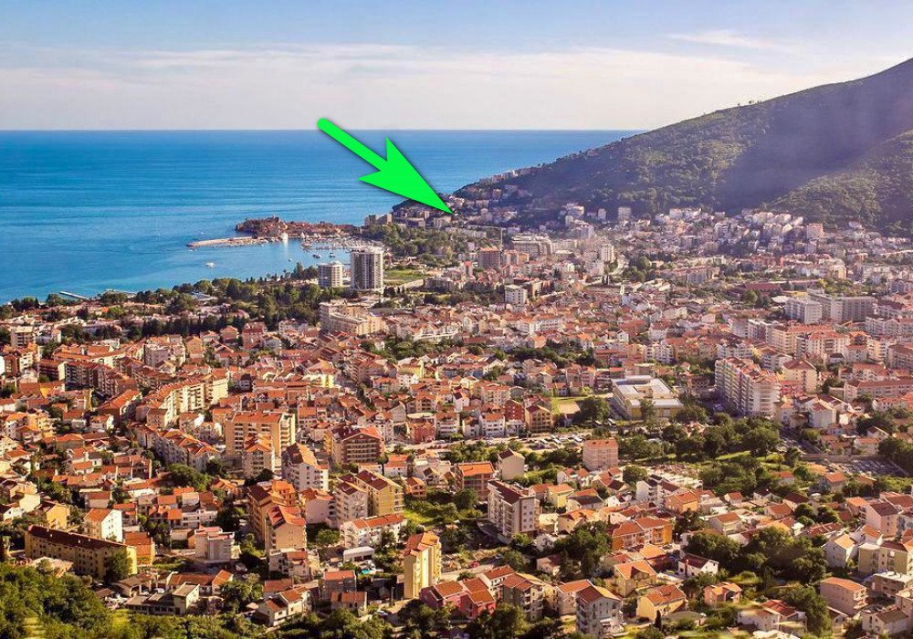 53m² Apartment in Budva, Montenegro No. 1796