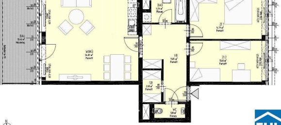 3-Zimmer Wohnung in Meidling, Austria, Nr. 252862 11